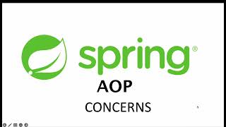 Part 2 Spring AOP Cross Cutting Concerns [upl. by Clevie]