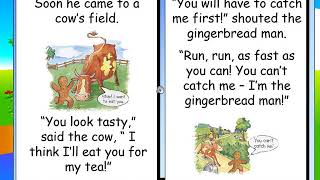 Audiobook gratis in inglese PER BAMBINI The gingerbread man [upl. by Aihcela]