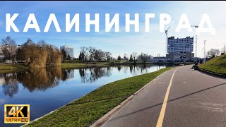 Калининград 4K  Лучшее место для прогулок   4K HDR [upl. by Tish]