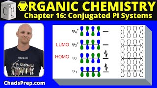 162b Pi Molecular Orbitals 13 Butadiene [upl. by Enomahs]