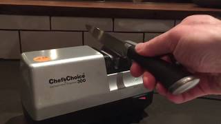 Electric knife sharpener test [upl. by Dressler]