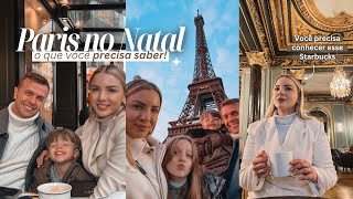 O que fazer em Paris no natal com crianças Fui pedida em casamento na Torre Eiffel ♥️ [upl. by Jollenta]