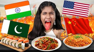 I Ate the Spiciest Food from EVERY Country in the World [upl. by Guyer]