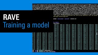 IRCAM Tutorials  RAVE  Training a model [upl. by Nataline]