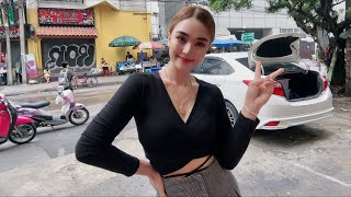 LIVE  Street Cafe with PloySai Coffee Lady Bangkok Thailand  Ploy Sai  Thai Street Food [upl. by Tratner]