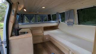 2004 Econoline E350 Camper Van Walkthrough [upl. by Zosema602]