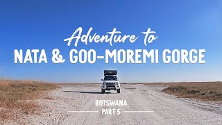 Suzuki Jimny  Adventure to Nata and GooMoremi Gorge  Adventure to Botswana  Part 5 [upl. by Ahen914]