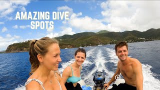 Sail Dive Repeat in the French Caribbean Islands  Ep 63 [upl. by Elraet]