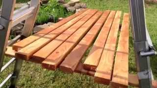 Deck Stain and Paints Rustoleum Deck Restore paint vs Flood CM UV stainpreservative [upl. by Bigler310]