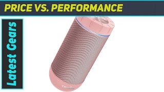 reviewComiso X26 Bluetooth Speaker Review  Punchy Bass 360° Surround Sound and More [upl. by Yenial]