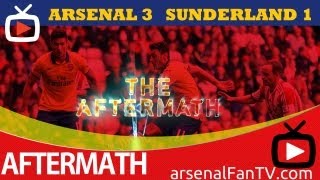 Arsenal FC 3 Sunderland 1  The Aftermath Show with Robbie  ArsenalFanTVcom [upl. by Lamberto835]