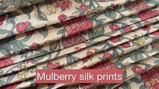 DOERAA S Mulberry silk fabric [upl. by Osei504]