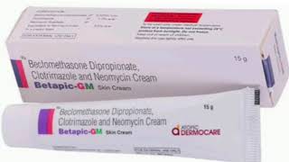 Betapic GM Skin Cream Beclomethasone Dipropionate Clotrimazole and Neomycin Cream [upl. by Colwen]