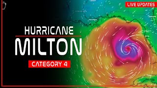 Part 6  Hurricane Milton Live Tracker [upl. by Merline]