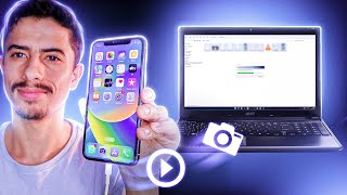 Como TRANSFERIR FOTOS E VÍDEOS do IPHONE para o PC [upl. by Oiluig]