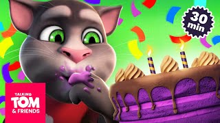 Tom the Leader 🏢🗝👔 ThreePart Talking Tom amp Friends Compilation [upl. by Anola]