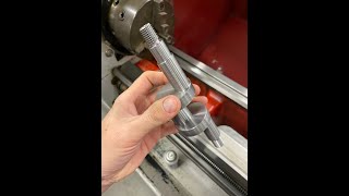 Machining a Crankshaft shorts [upl. by Ahsinaw]