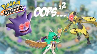 I Played Decidueye Against Two Speedsters Again  Pokemon Unite [upl. by Mabelle]