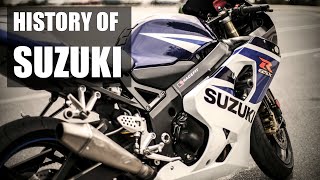 Suzuki Motorcycles  History [upl. by Eelyr653]