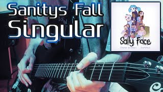 Sanitys Fall Sally Face OST  Singular  Guitar Cover  TABS [upl. by Emanuela]