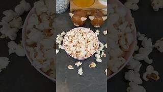 Making Popcorn at home popcorn youtubeshorts shorts [upl. by Kipp]