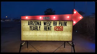 Cheap RV park in Yuma Arizona [upl. by Johnath]