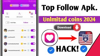 Top follow app unlimited coins new trick 2024  Top follow app free diamonds [upl. by Indira261]