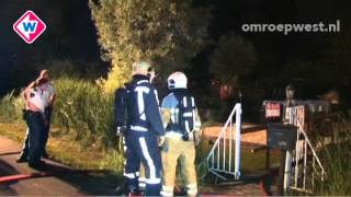 Brand recreatiewoning Zevenhuizen [upl. by Esinyt161]