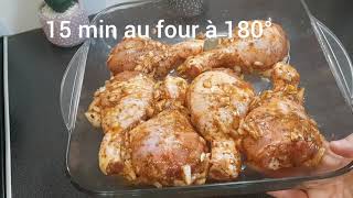 POULETSAIN CUISINEPOURDEBUTANT CUISINEFACILE Pilon de poulet au four recette simple et rapide [upl. by Lennahc680]