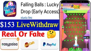 falling balls lucky drop withdraw  falling balls lucky drop real or fake falling balls game review [upl. by Auoy]