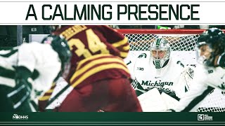 A Calming Presence  Trey Augustine  Michigan State Hockey  Spartans AllAccess [upl. by Laira629]