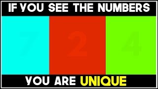 WHAT NUMBER DO YOU SEE  98 FAIL  Eye Test [upl. by Nalda]