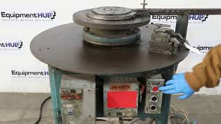 DiAcro Electric Powered Operated Rotary Angle Tube Bender [upl. by Korrie]