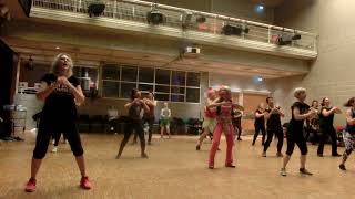 Einblick in die Zumba Fitness Dance VHS Fasching Party [upl. by Rickard]