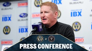 Jim Curtin ahead of Philadelphia Unions road match at Inter Miami CF [upl. by Myriam]