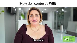 How do I Contest a Will [upl. by Oruhtra]