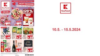 Kaufland Prospekt DE  vom 105 bis 1552024 [upl. by Ayihsa]