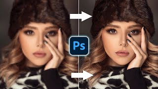 Easily Convert Low To High Resolution Photos In Photoshop [upl. by Nadine]