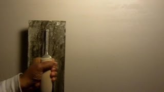 How to Smooth Out Uneven Plaster With a Skim Coat [upl. by Brenk]