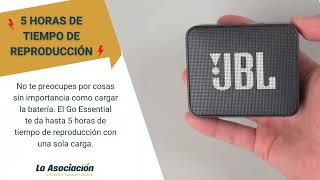 Conoce las características del Parlante JBL® Go Essential [upl. by Waring]