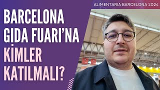 Barcelonada Lezzet Şöleni Alimentaria 2024’te Neler Oldu Biz neler yaptık AlimentariaBCN [upl. by Euell]