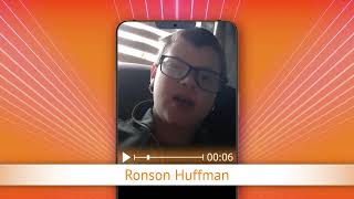 TV Oranje app videoboodschap  Ronson Huffman [upl. by Kaia]