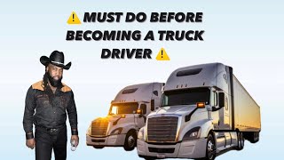 Get Your DOT Physical amp CDL Permit Before Trucking School Things to Know [upl. by Nnylyaj]