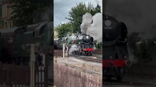 Gloucestershire and Warwickshire Railway Merchant Navy 35006 PampO Lines Departs Toddington [upl. by Monie]