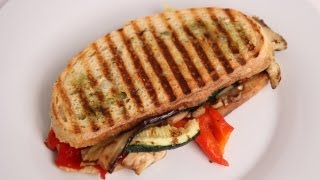 Grilled Veggie Panini Recipe  Laura Vitale  Laura in the Kitchen Episode 392 [upl. by Krawczyk]