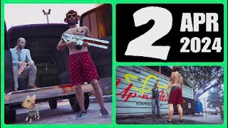 The Gun Van location amp Street Dealers today April 2 2024 in GTA 5 RAILGUN is back this week [upl. by Shem]