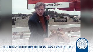 SM 45th Anniversary Moment  Kirk Douglas visits Spruce Meadows [upl. by Minerva]