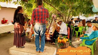 Zapateando Las naranjas en Zicuirán 2023  Conjunto LINDERO [upl. by Ennovahc960]