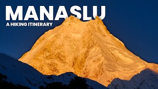 How to Hike the Manaslu Circuit Trek in Nepal  Hiking Itinerary 2024 [upl. by Donohue]