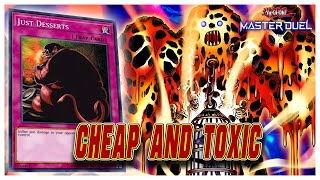 The Most Toxic Yet Budget Deck Youll Ever See  Burn Decklist  YuGiOh Master Duel [upl. by Aeret]